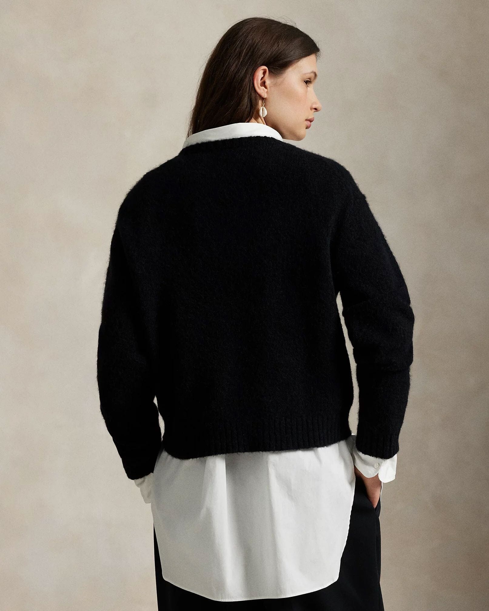 R.L The Ralph & Ricky Tuxedo Bear Sweater