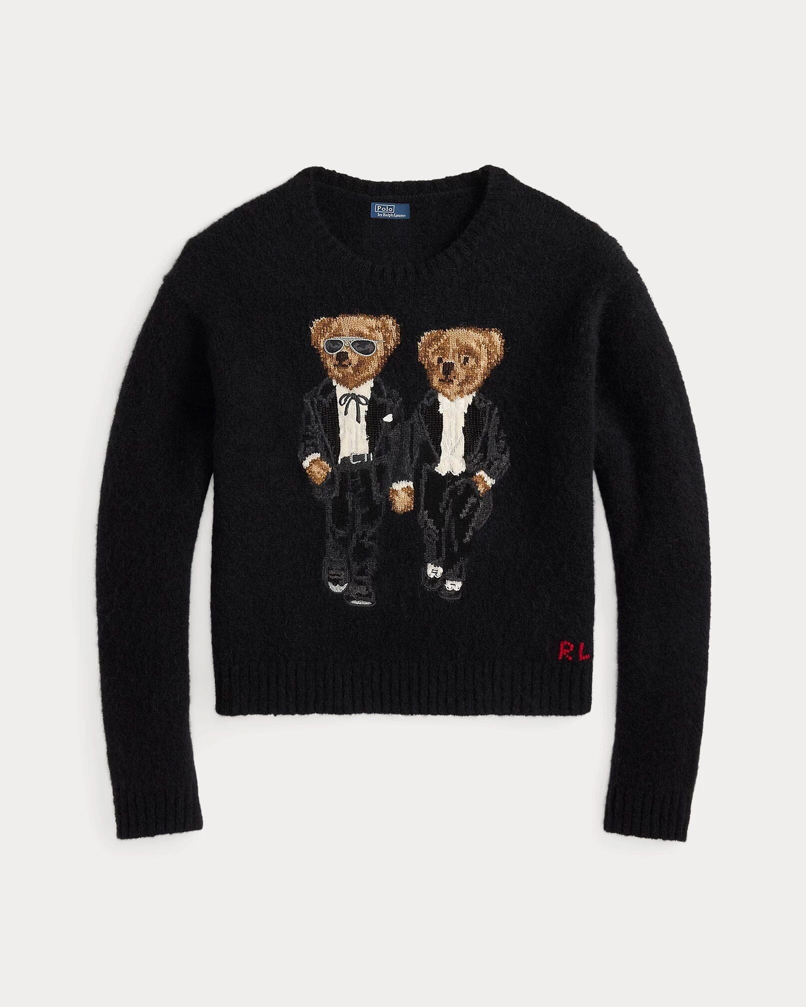 R.L The Ralph & Ricky Tuxedo Bear Sweater