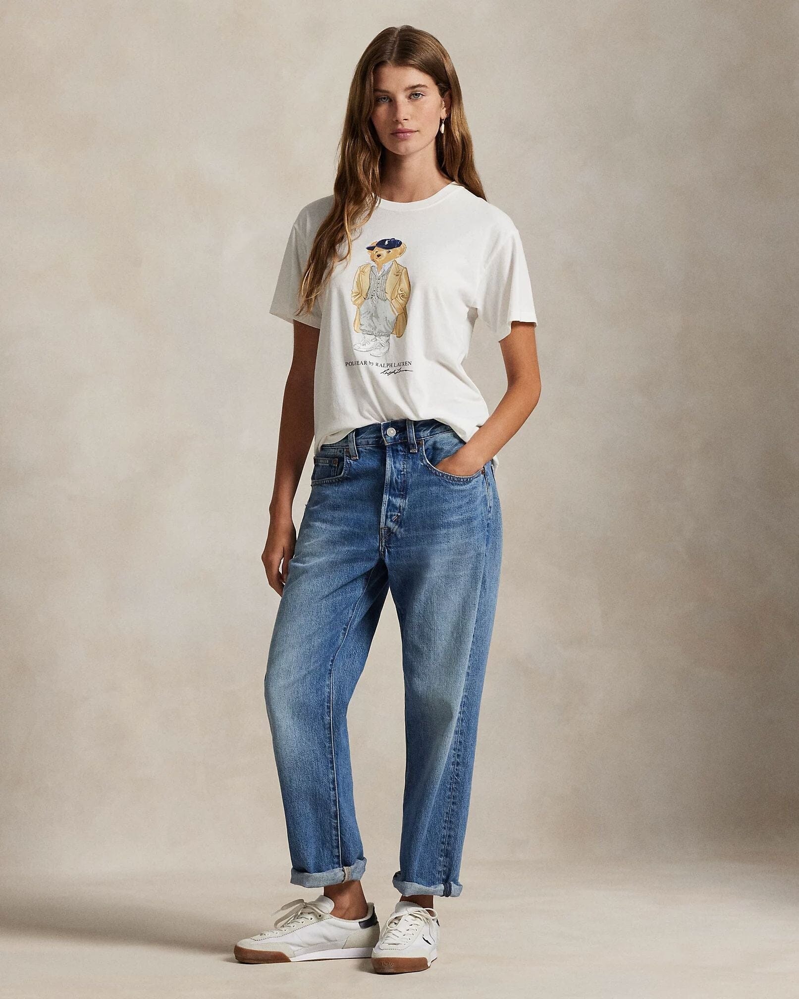 R.L Polo Bear Cotton Jersey T-Shirt