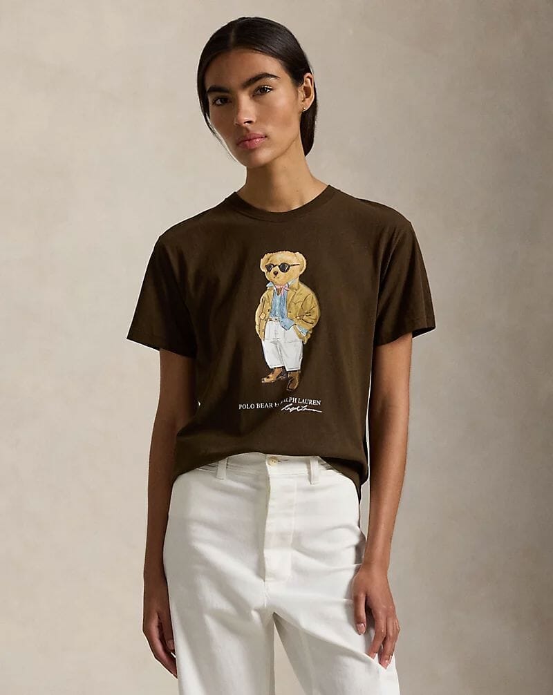 R.L Polo Bear Cotton Jersey T-Shirt