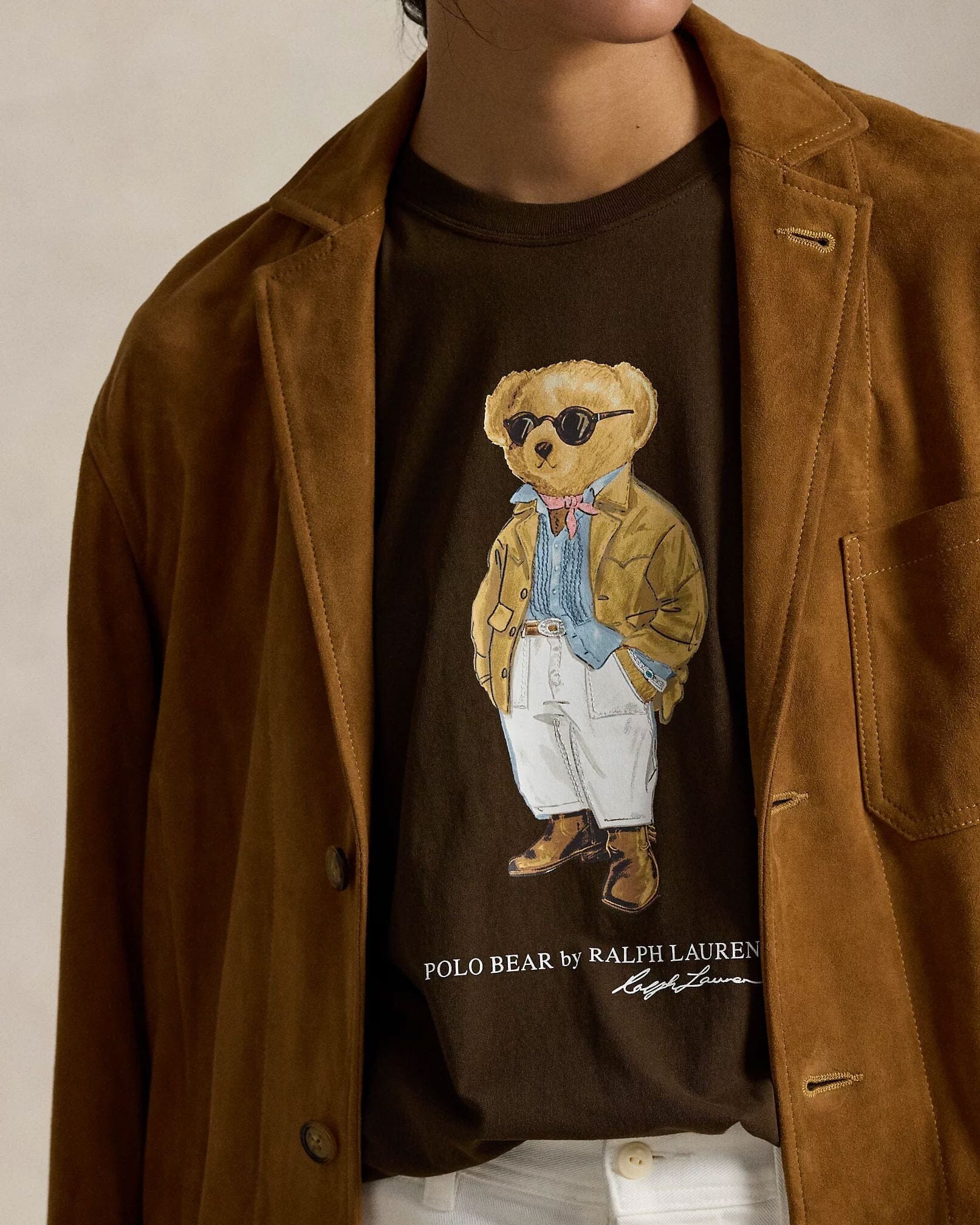 R.L Polo Bear Cotton Jersey T-Shirt