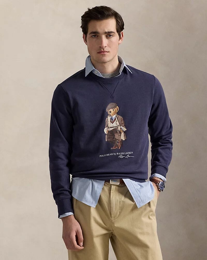 R.L Polo Bear Fleece Sweatshirt