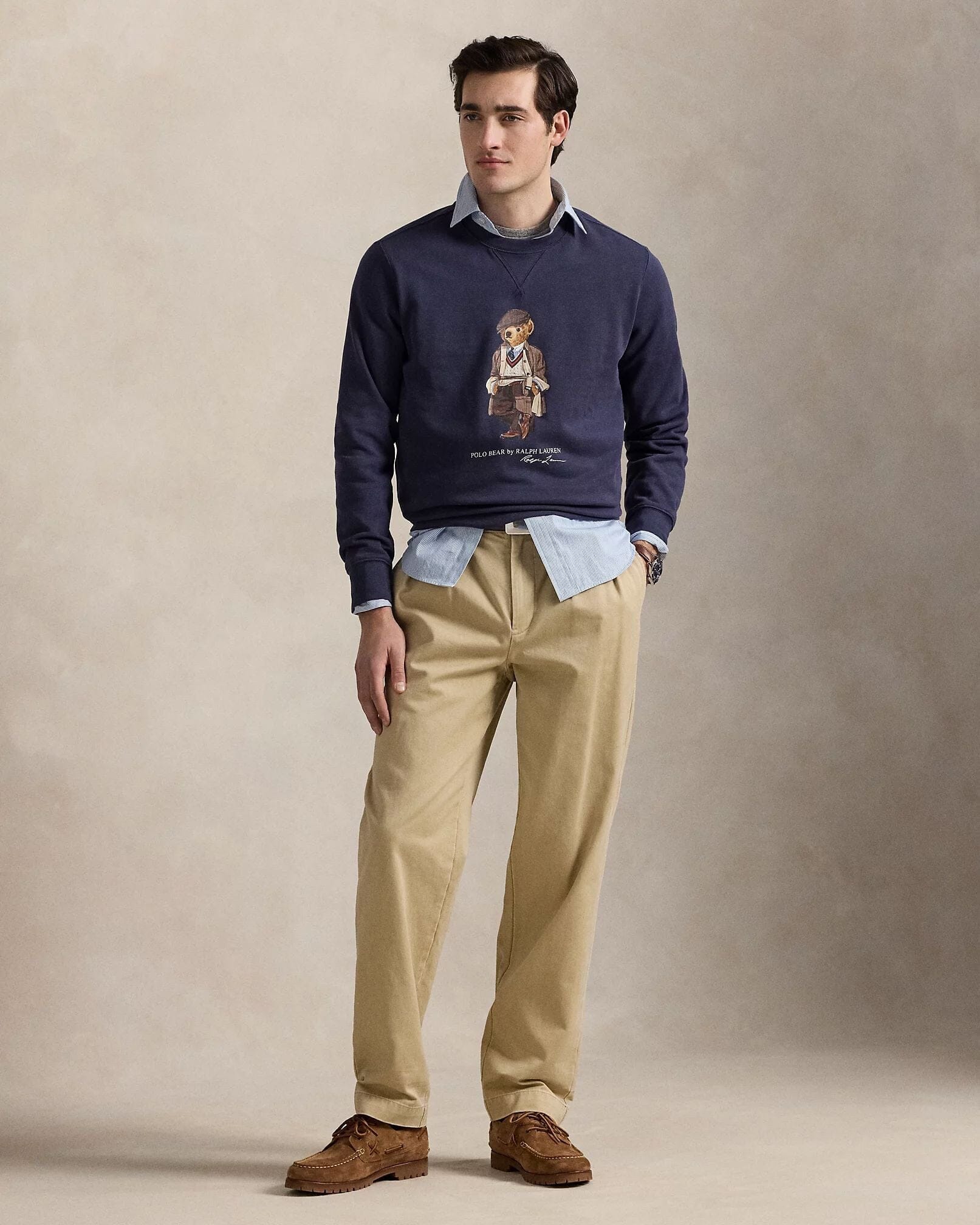 R.L Polo Bear Fleece Sweatshirt