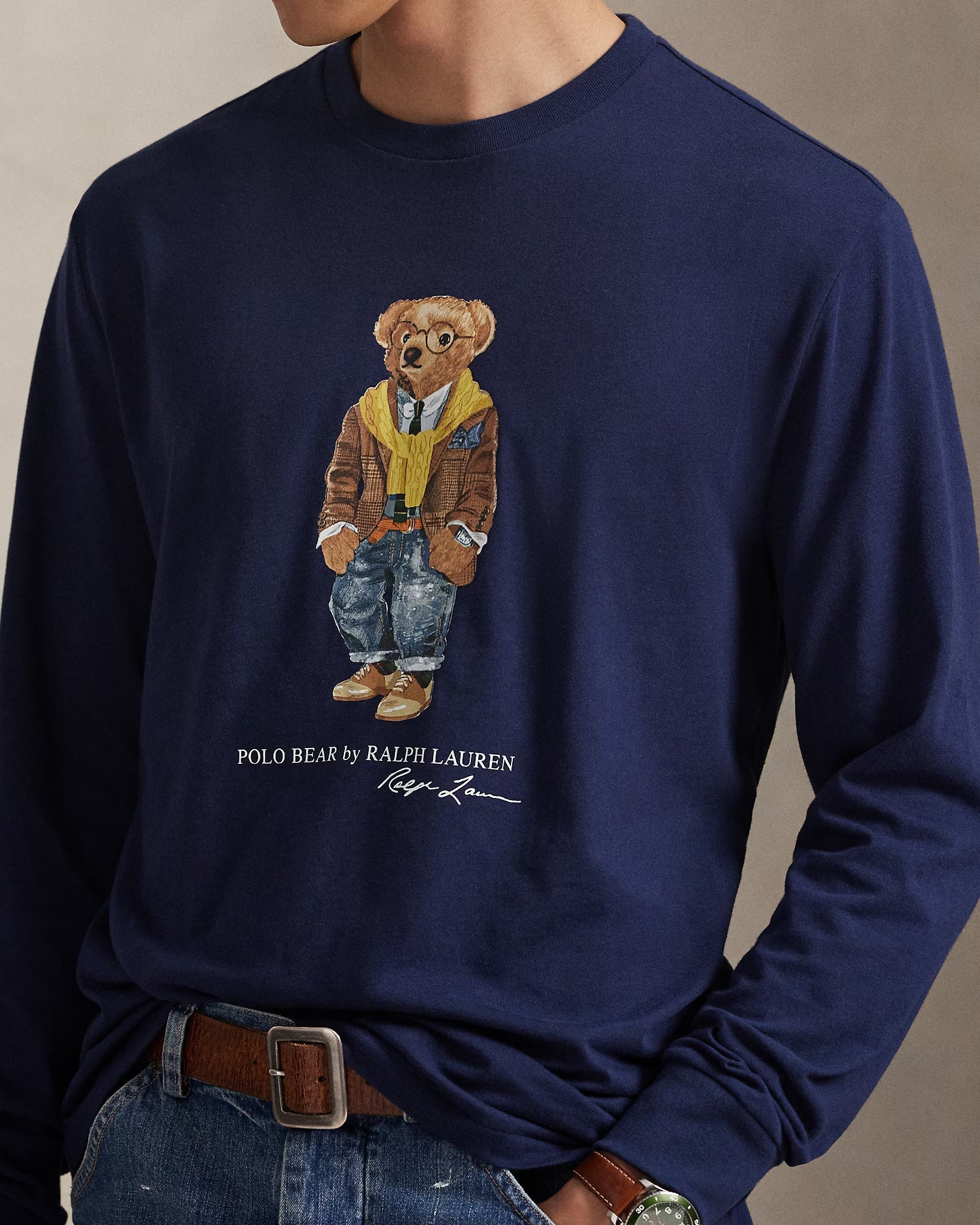 R.L Polo Bear Jersey T-Shirt Classic Fit