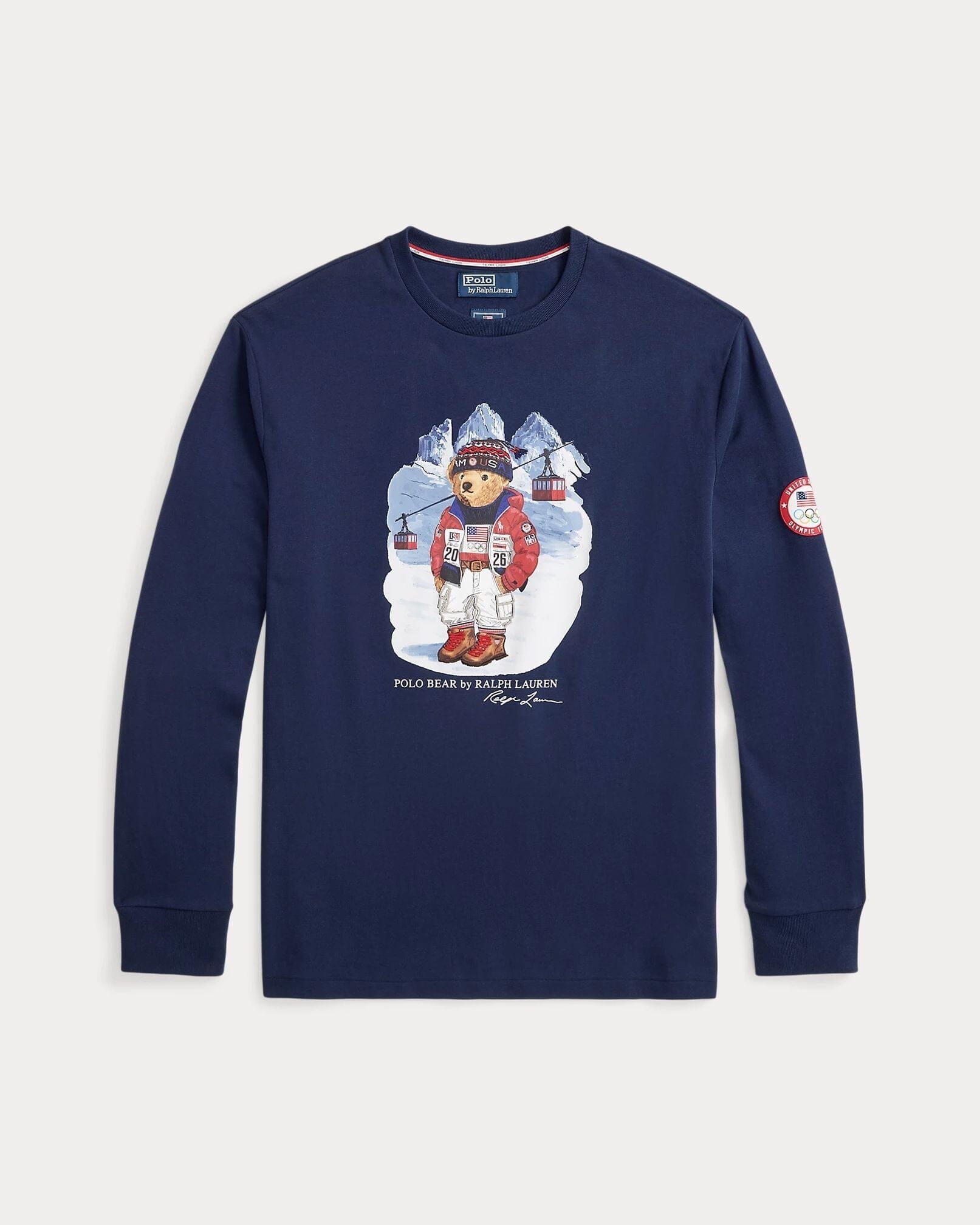 R.L Team USA Polo Bear T-Shirt