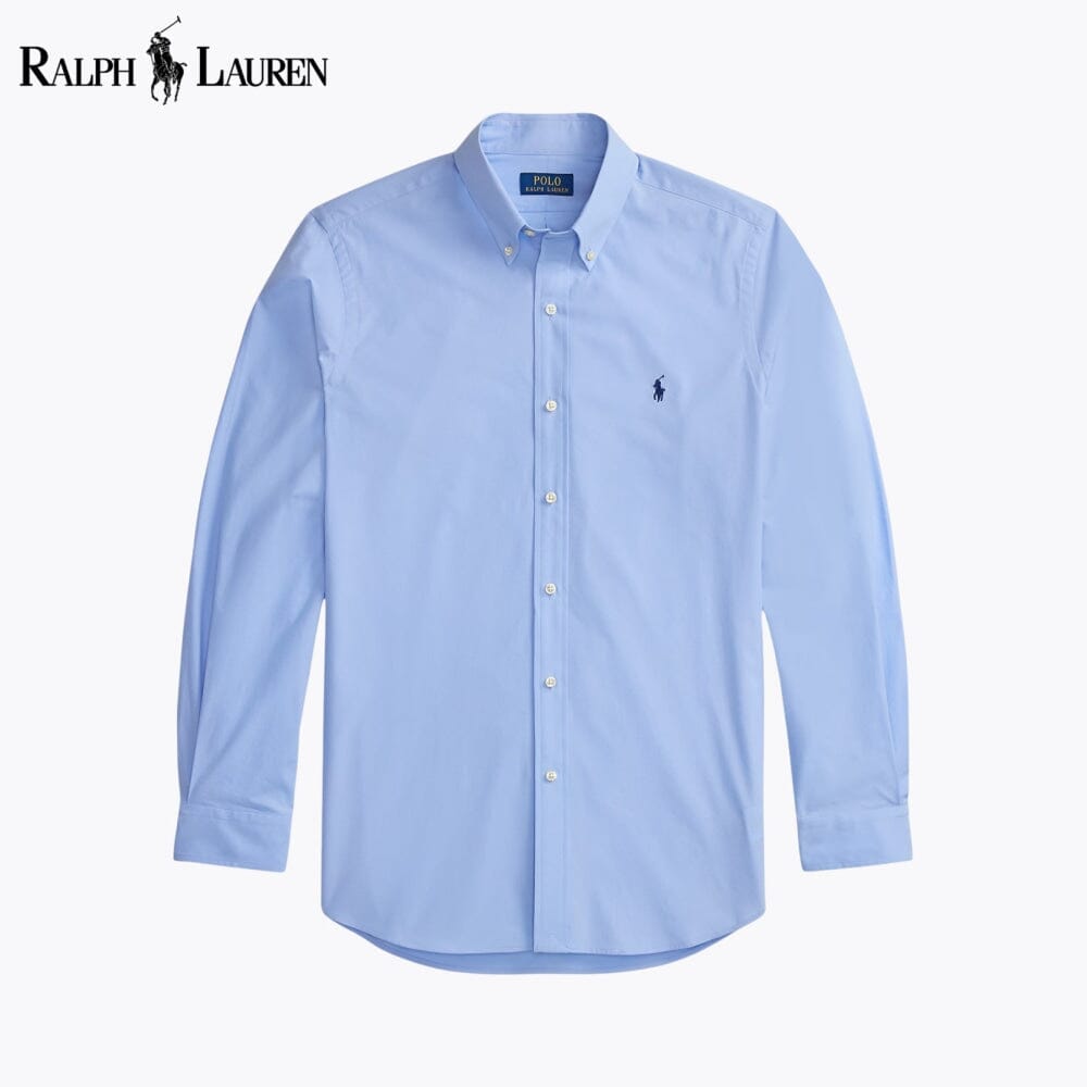 R.L Classic Fit Stretch Poplin Shirt