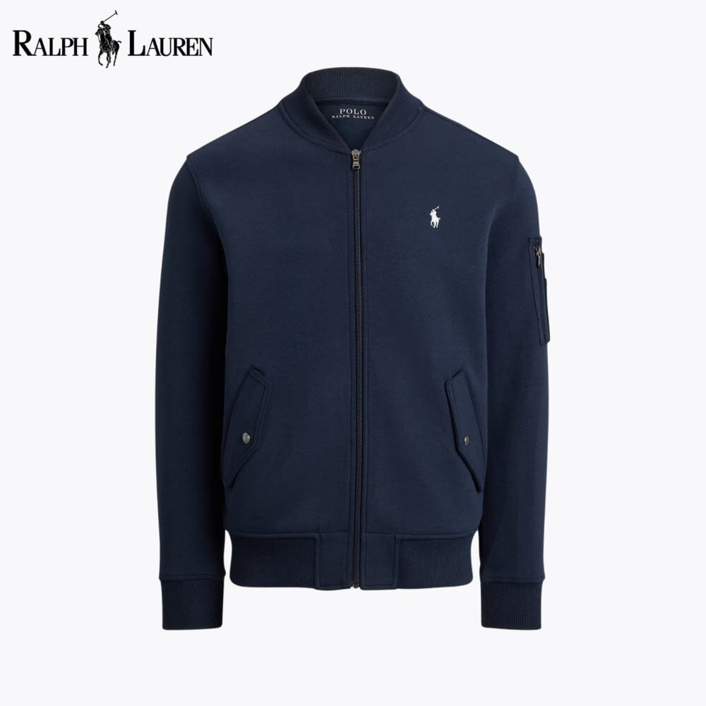 R.L Double-Knit Bomber Jacket