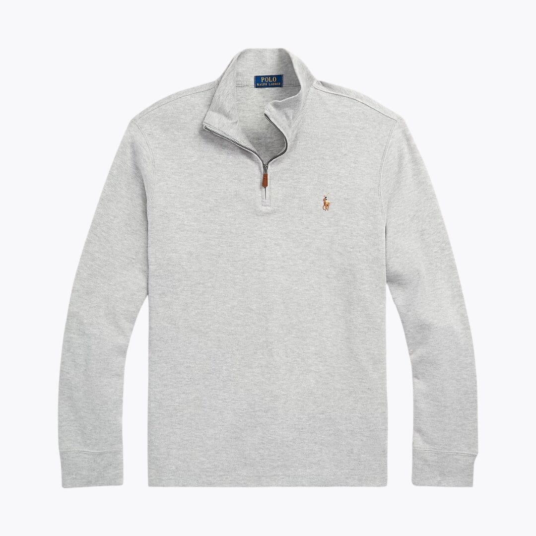 R.L Estate-Rib Quarter-Zip Pullover