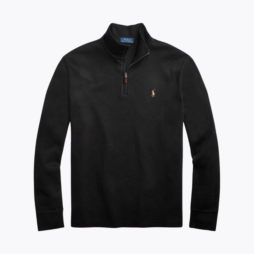R.L Estate-Rib Quarter-Zip Pullover