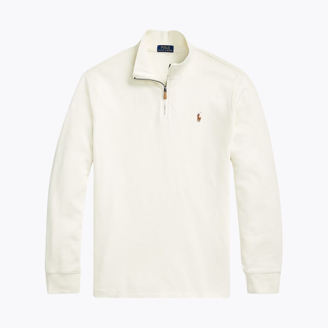 R.L Estate-Rib Quarter-Zip Pullover