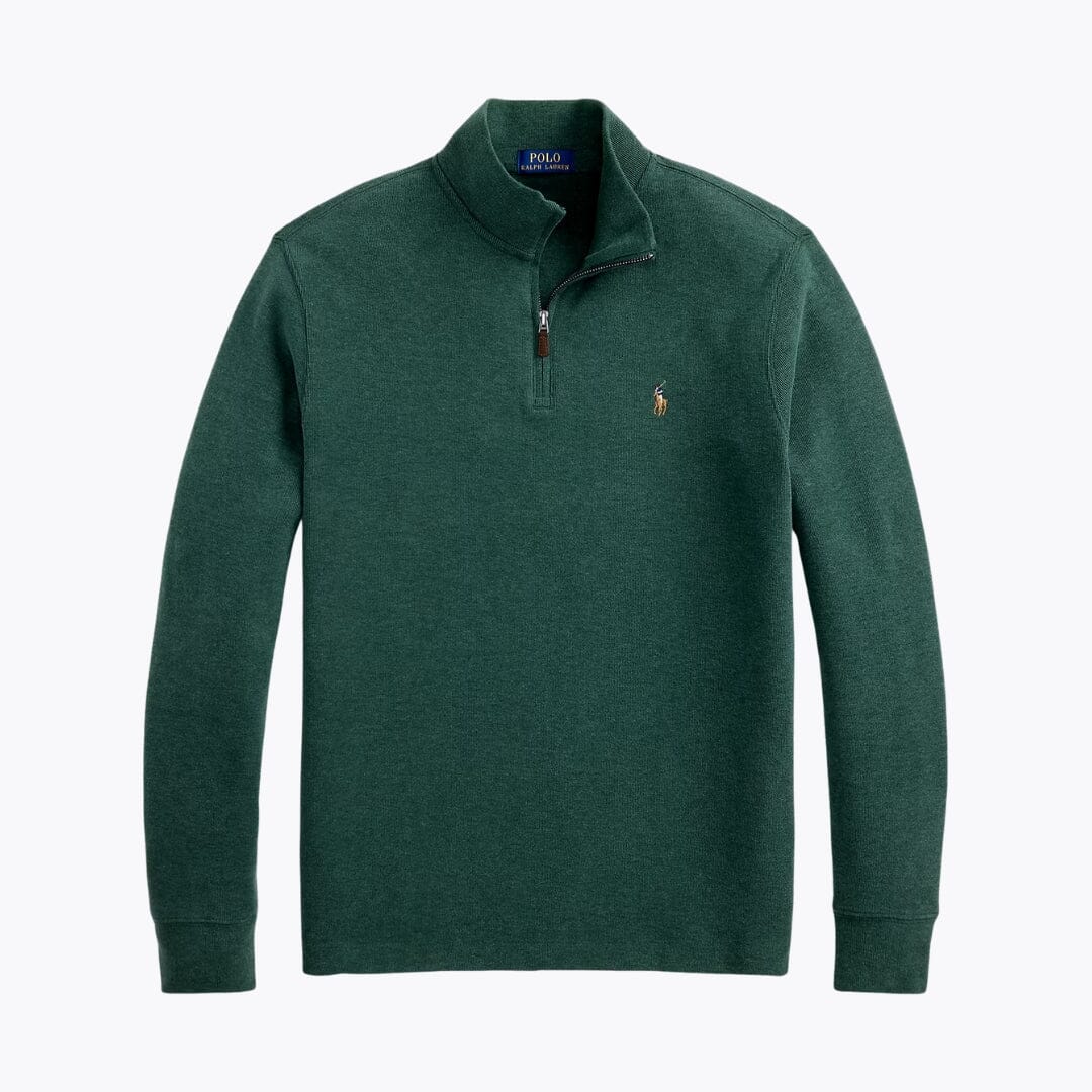 R.L Estate-Rib Quarter-Zip Pullover