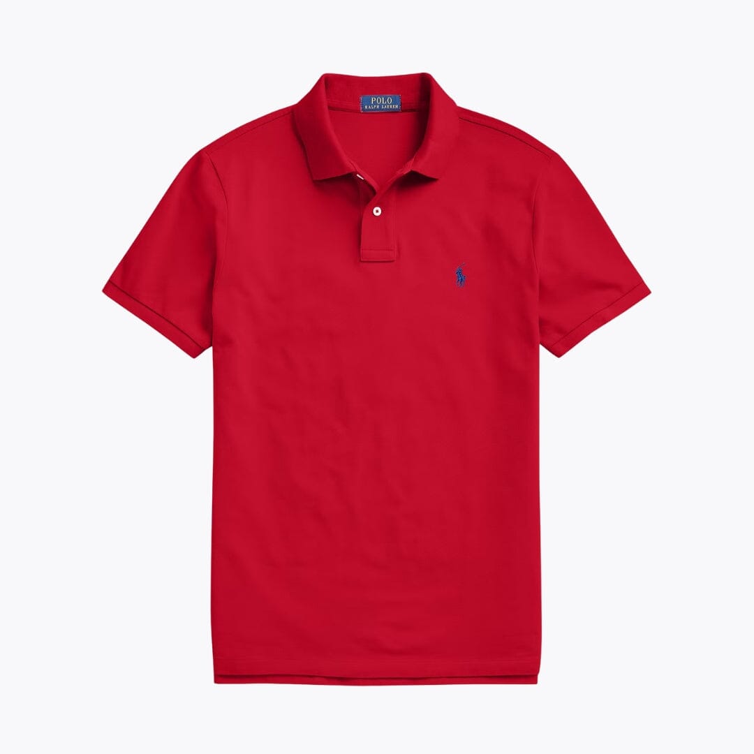 R.L The Iconic Mesh Polo Shirt